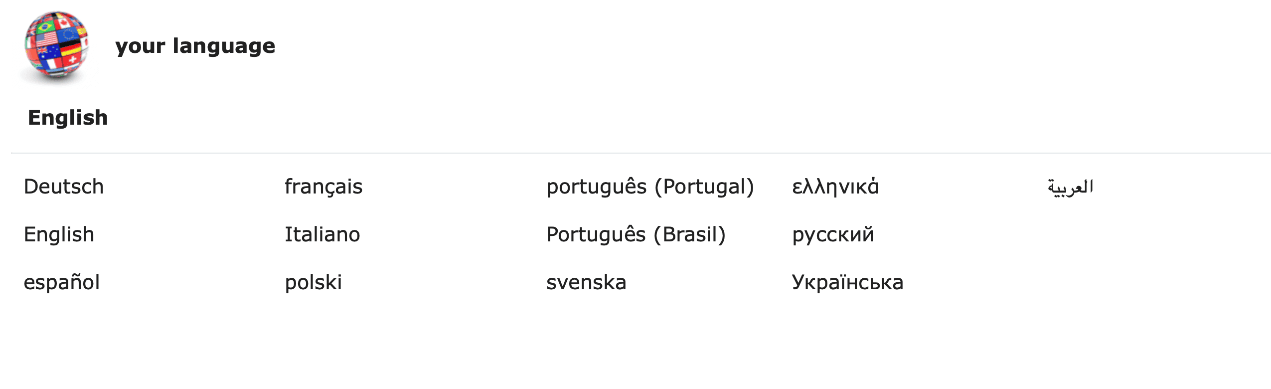 languages